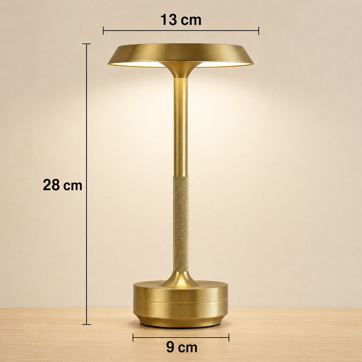 Rechargeable Cordless LED Touch Table Lamp – Oria