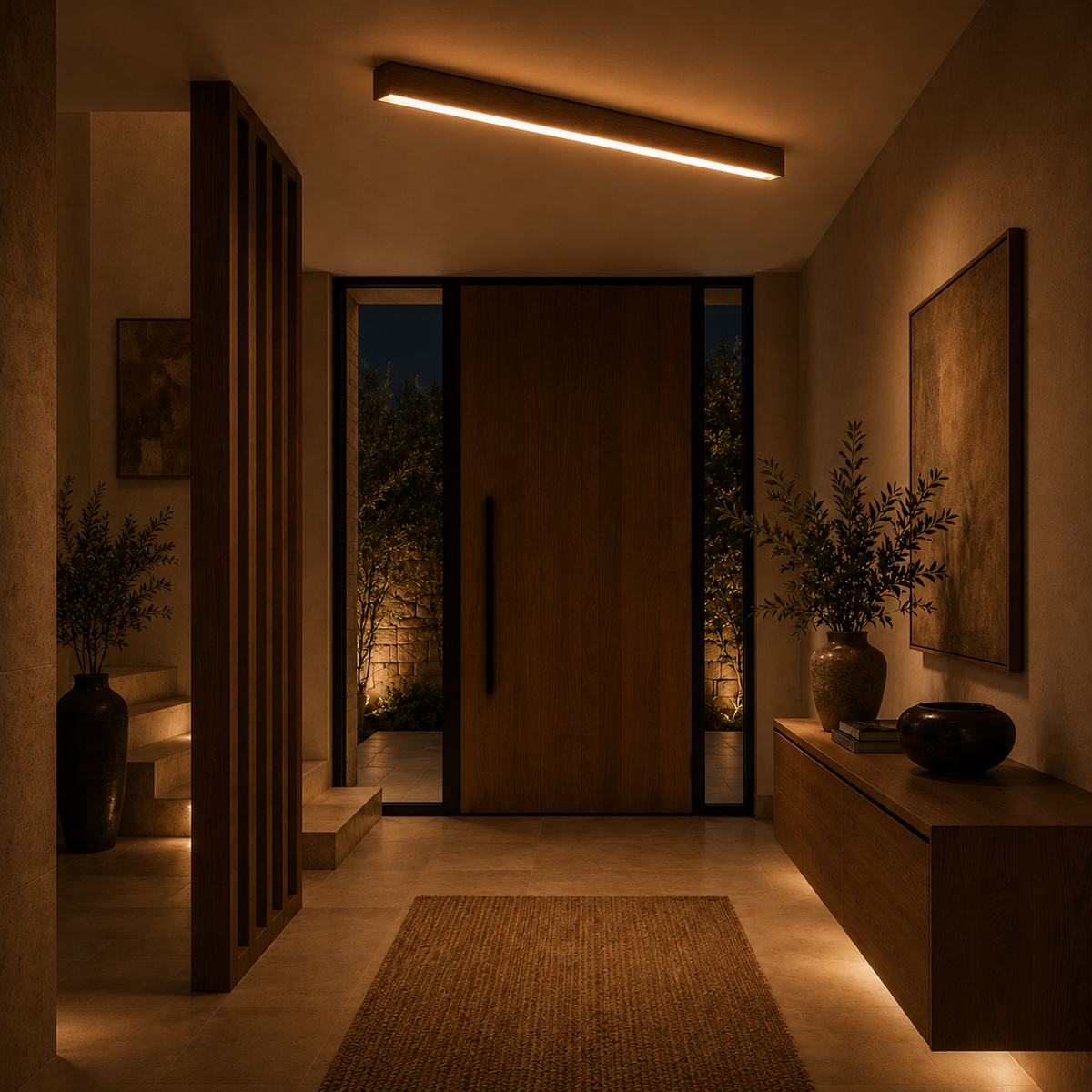 Modern Led Ceiling Lights For Living Room Wooden
