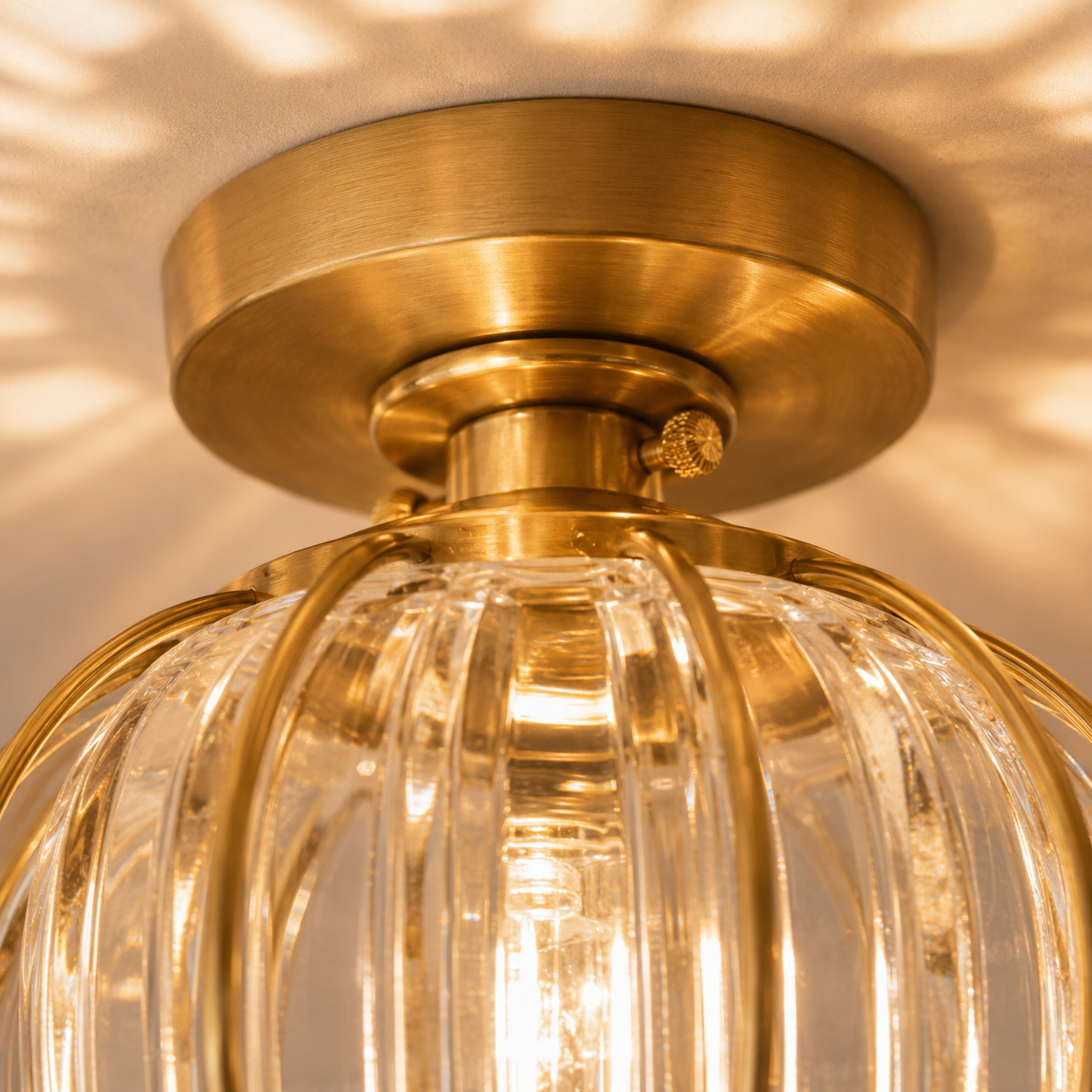 Novelty Design Glass Aisle Ceiling Light Fixtures for Corridor Balcony Ceiling Lampshade E27 Dining Room Chandelier Decoration