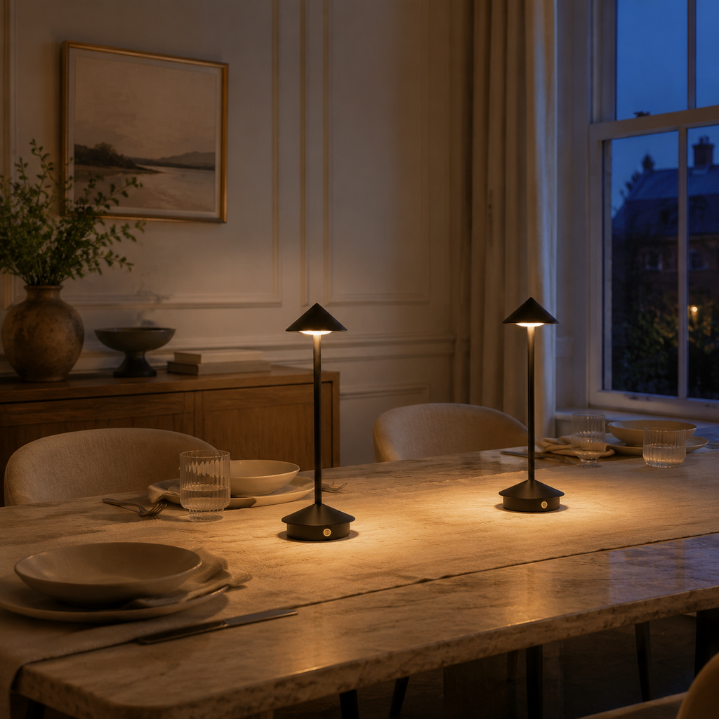 Rechargeable Cordless LED Touch Table Lamp – Nira