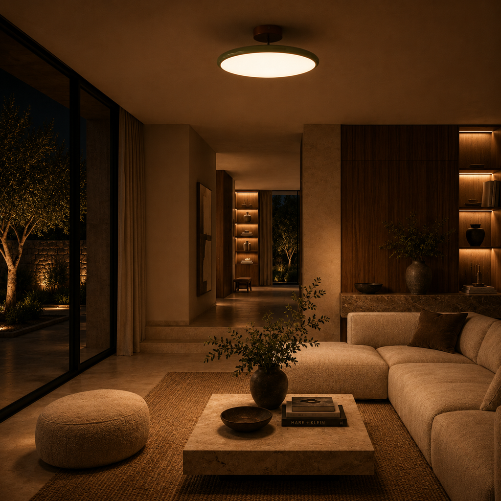 Ceiling Lights Aluminum LED Round