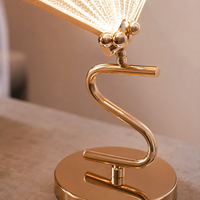 Unusual Gold Floor Lamp Butterfly
