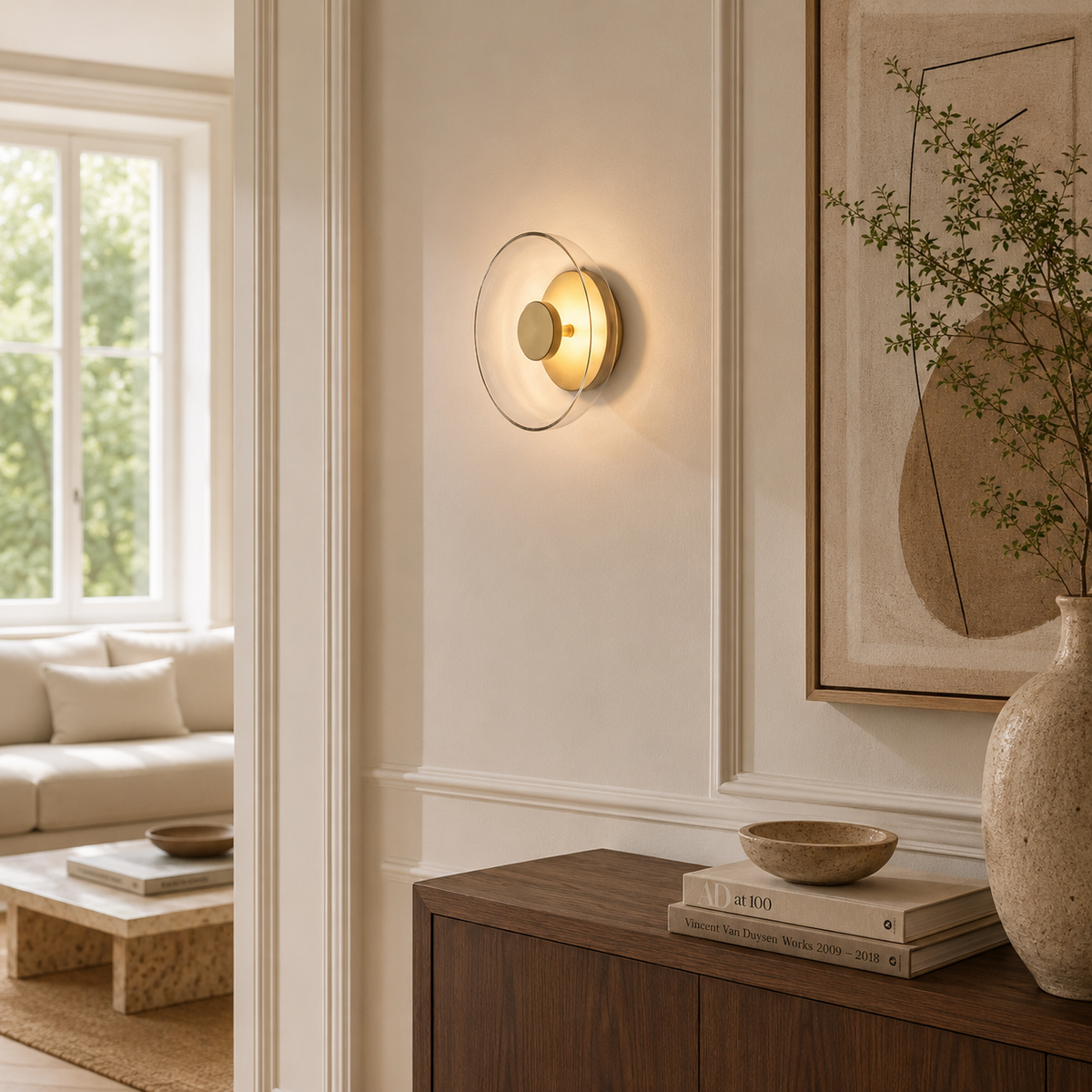 Floor Lamps Metal Clear Glass Minimalist