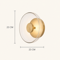 Floor Lamps Metal Clear Glass Minimalist