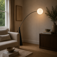 Arched Floor Lamp Arc Globe Shade