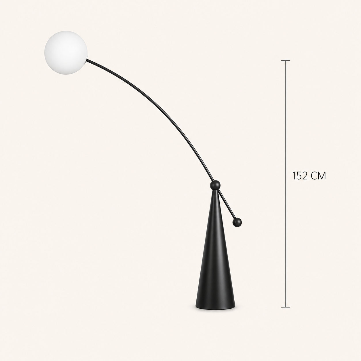 Arched Floor Lamp Arc Globe Shade