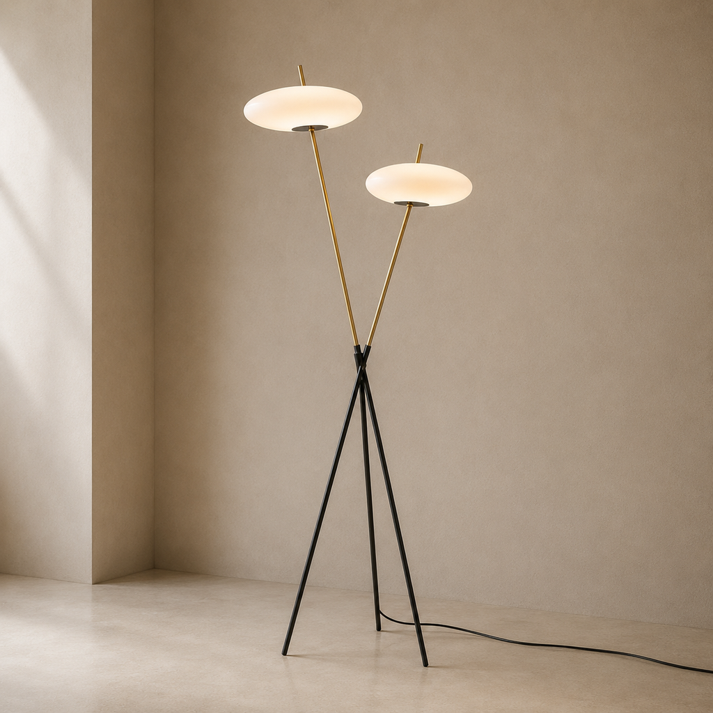 Tripod Floor Lamp Modern LED