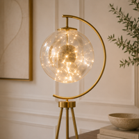 Tripod Floor Lamps For Living Room Glass Ball