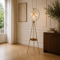 Tripod Floor Lamps For Living Room Glass Ball