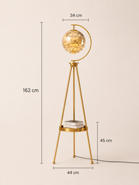 Tripod Floor Lamps For Living Room Glass Ball