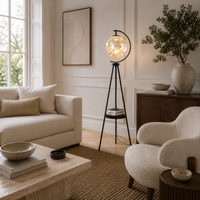 Tripod Floor Lamps For Living Room Glass Ball