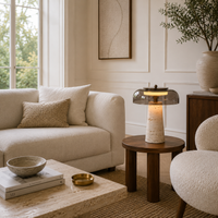 Table Lamps Glass Cave Stone Mushroom
