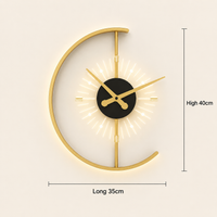 Modern Wall Lights Indoor LED Clock