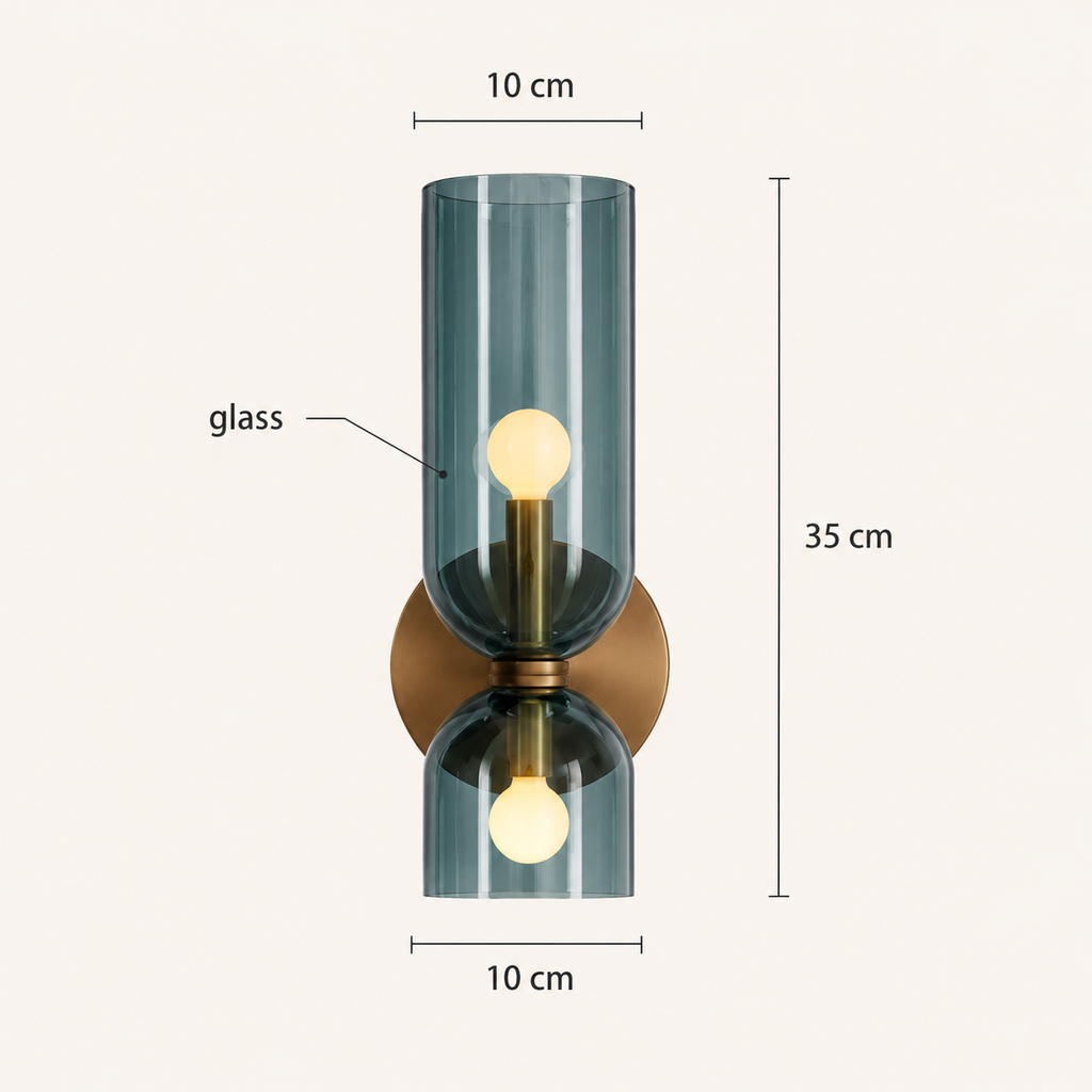 Wall Lights Indoor Glass Mounted