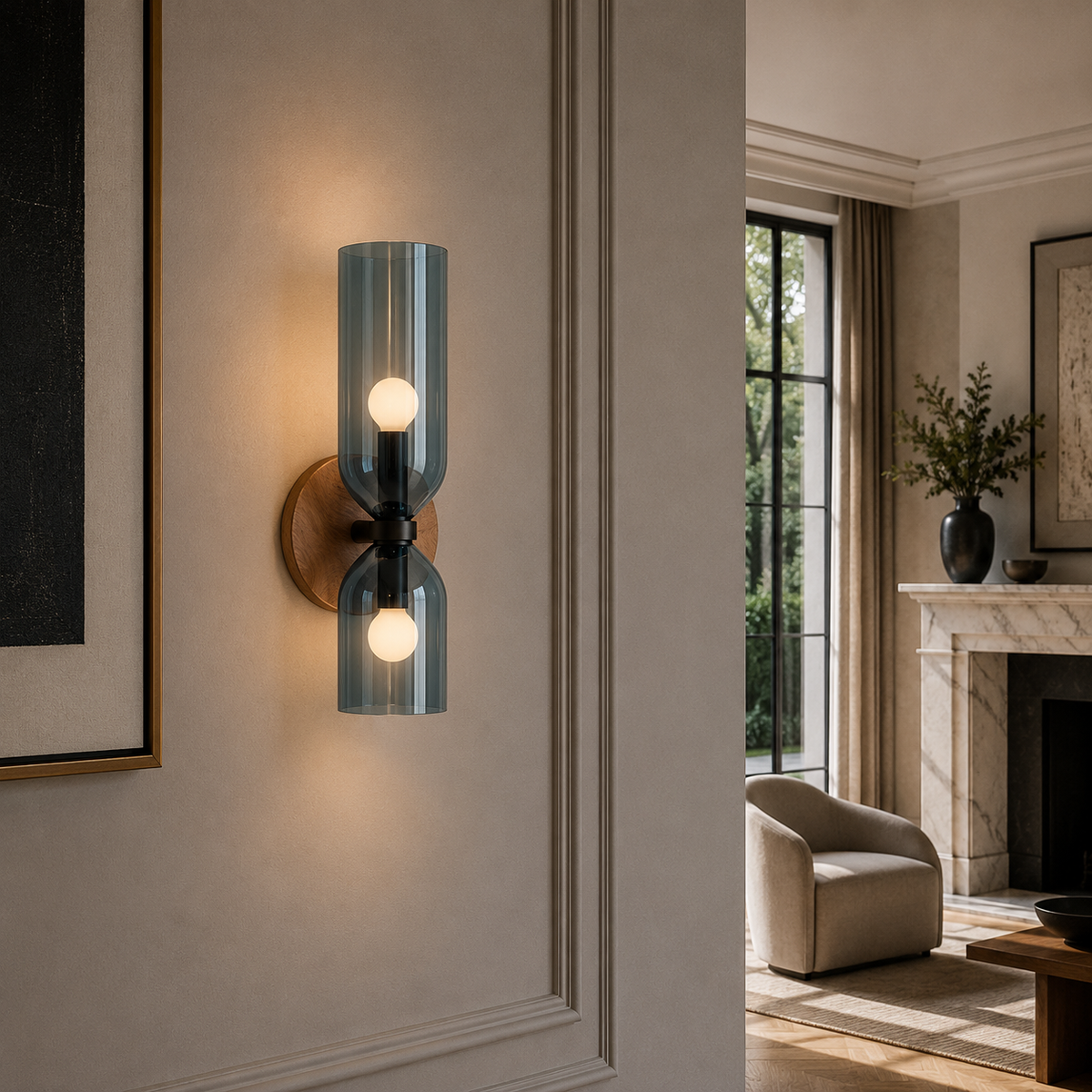 Wall Lights Indoor Glass Mounted