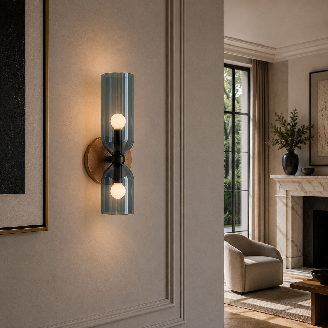 Wall Lights Indoor Glass Mounted
