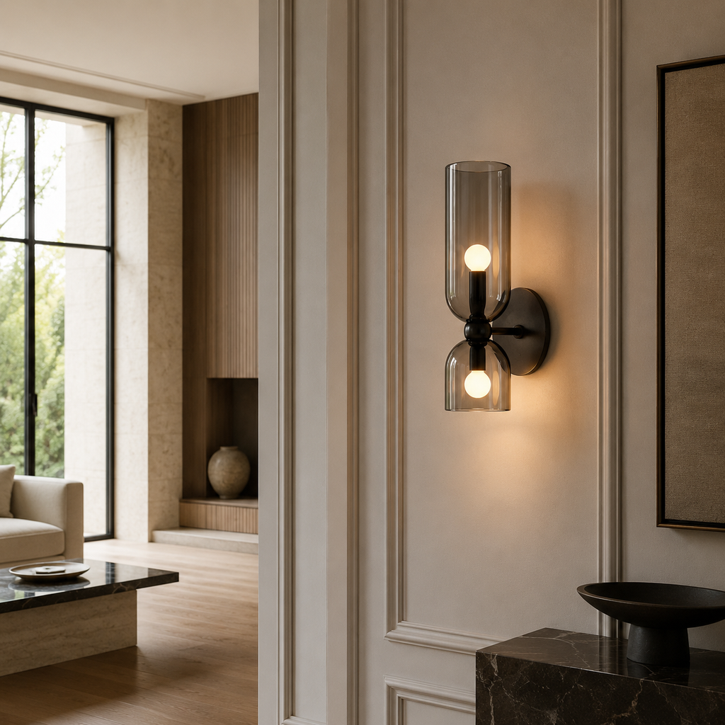 Wall Lights Indoor Glass Mounted