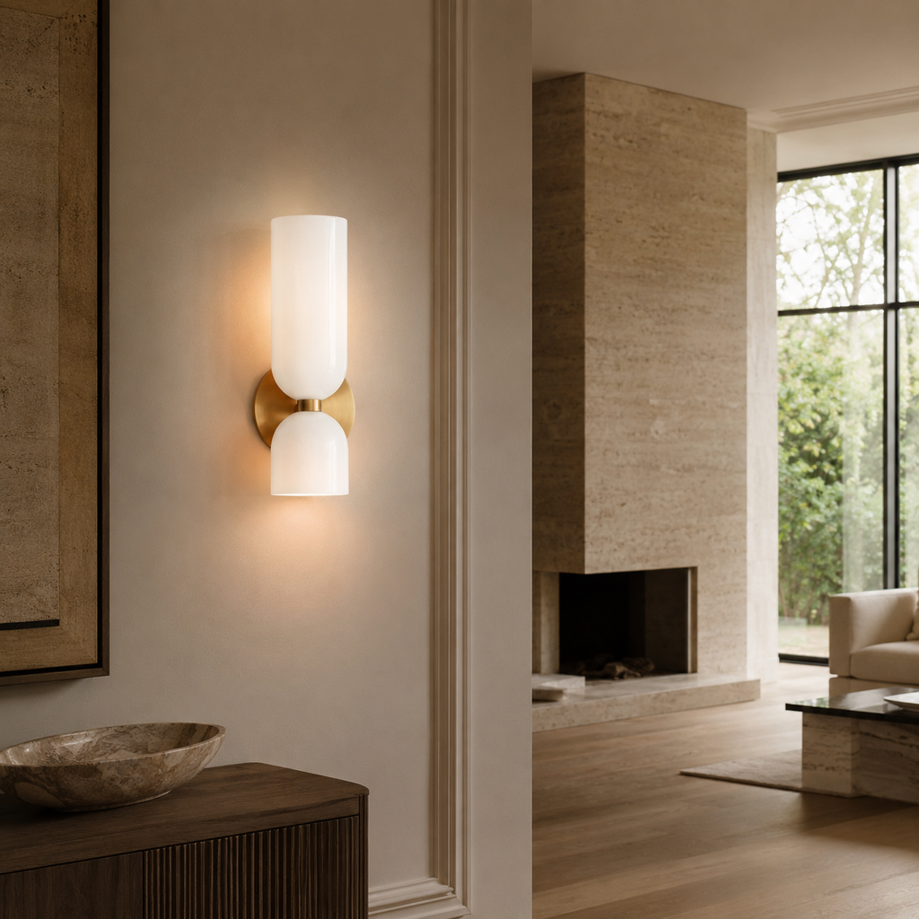 Wall Lights Indoor Glass Mounted