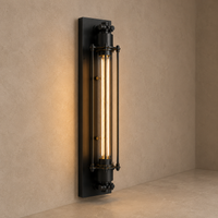 Wall Lights For Lounge Industrial Black