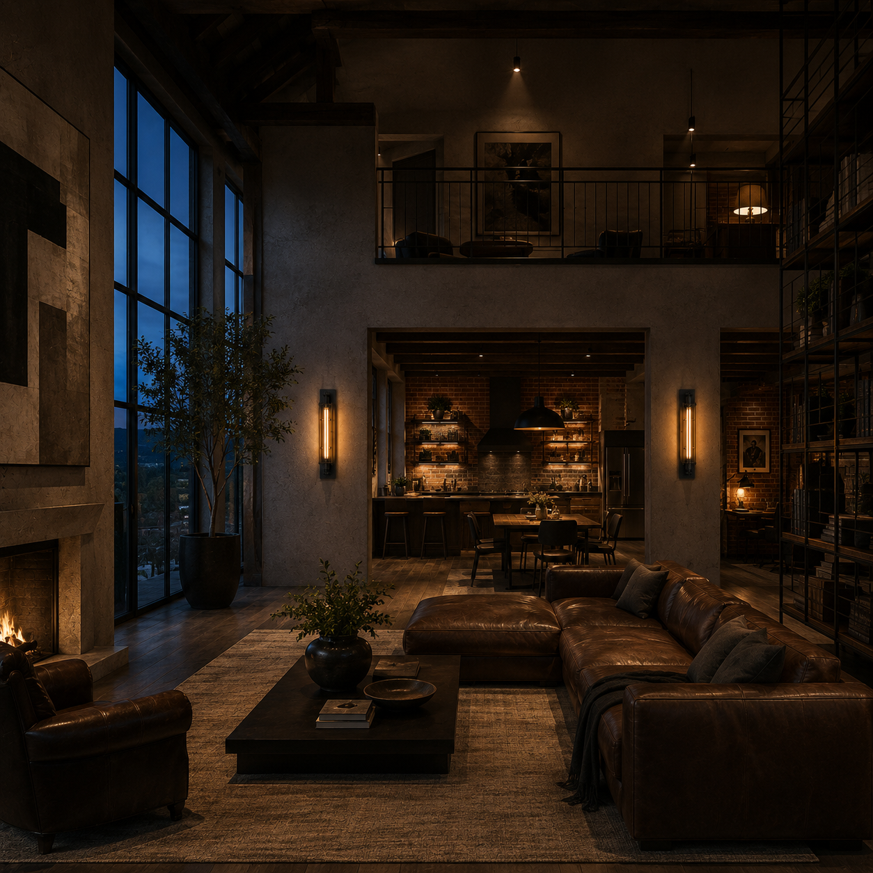 Wall Lights For Lounge Industrial Black