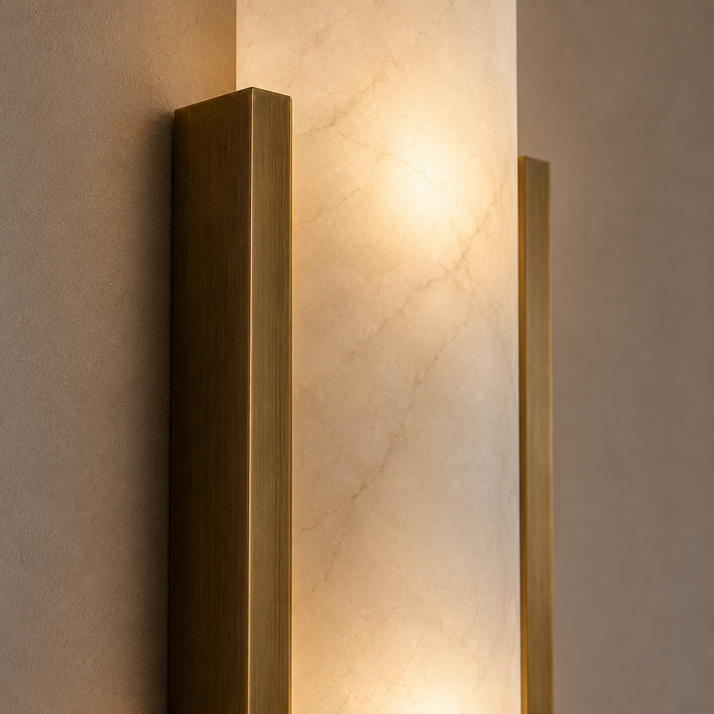 Modern Wall Lights Marble Gold