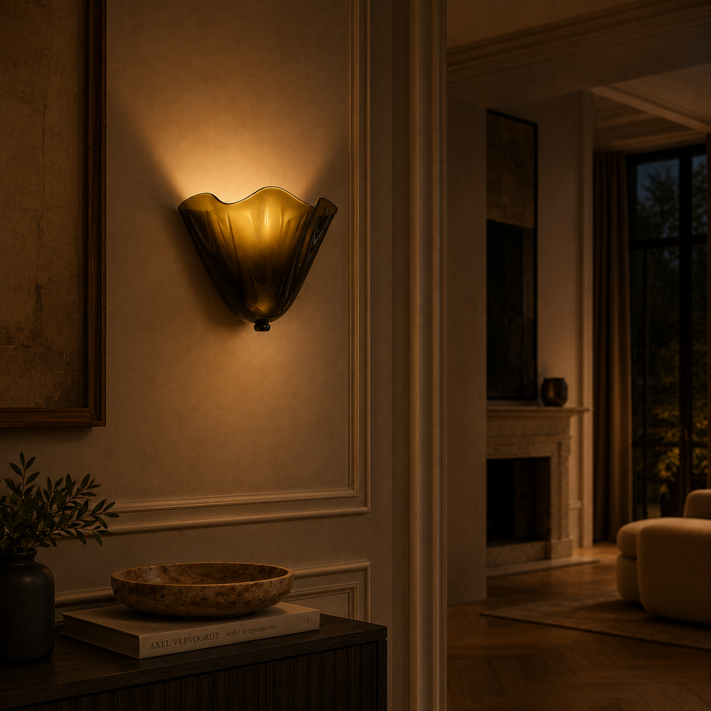Indoor Wall Lights Uk Glass Green