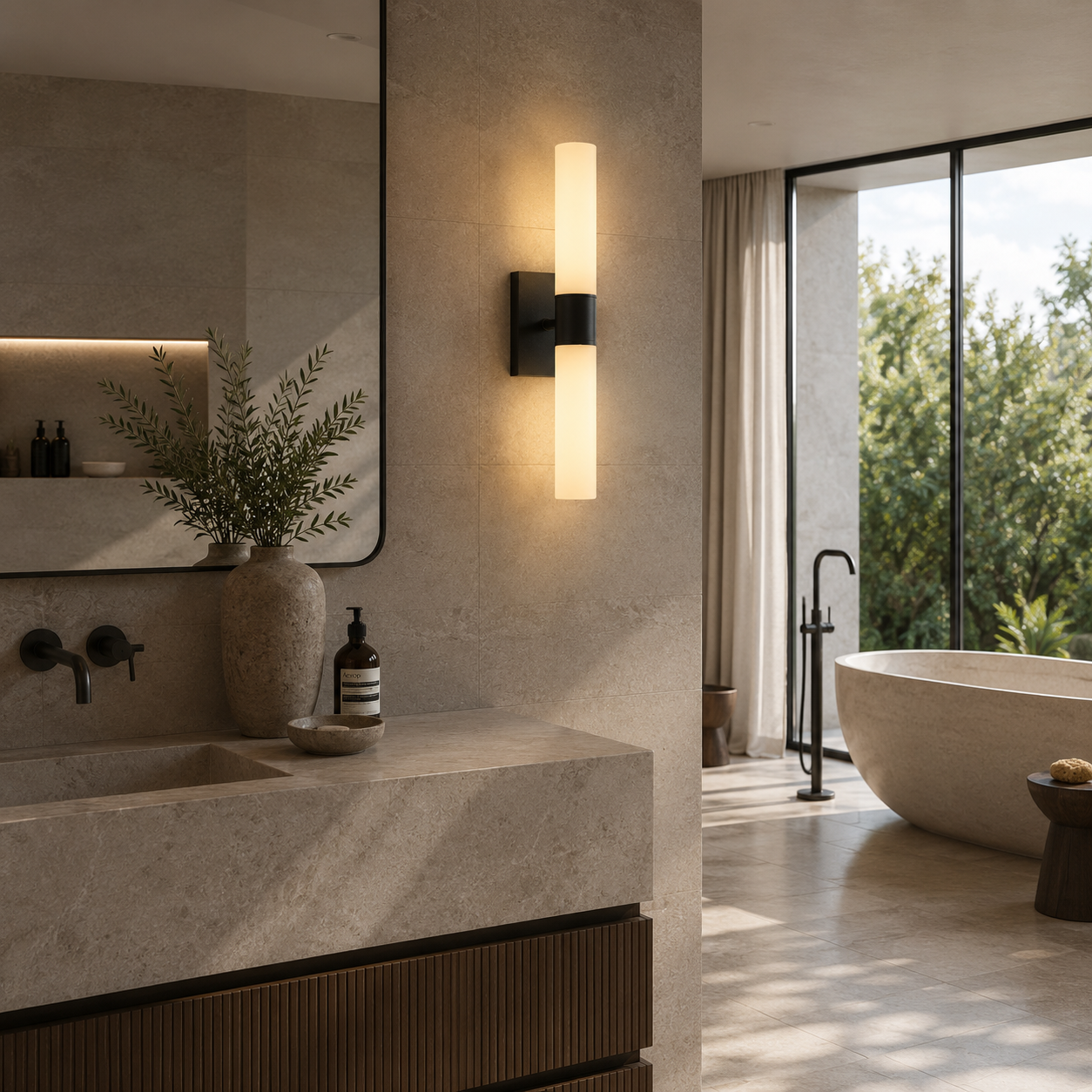 Wall Lights Black Modern LED