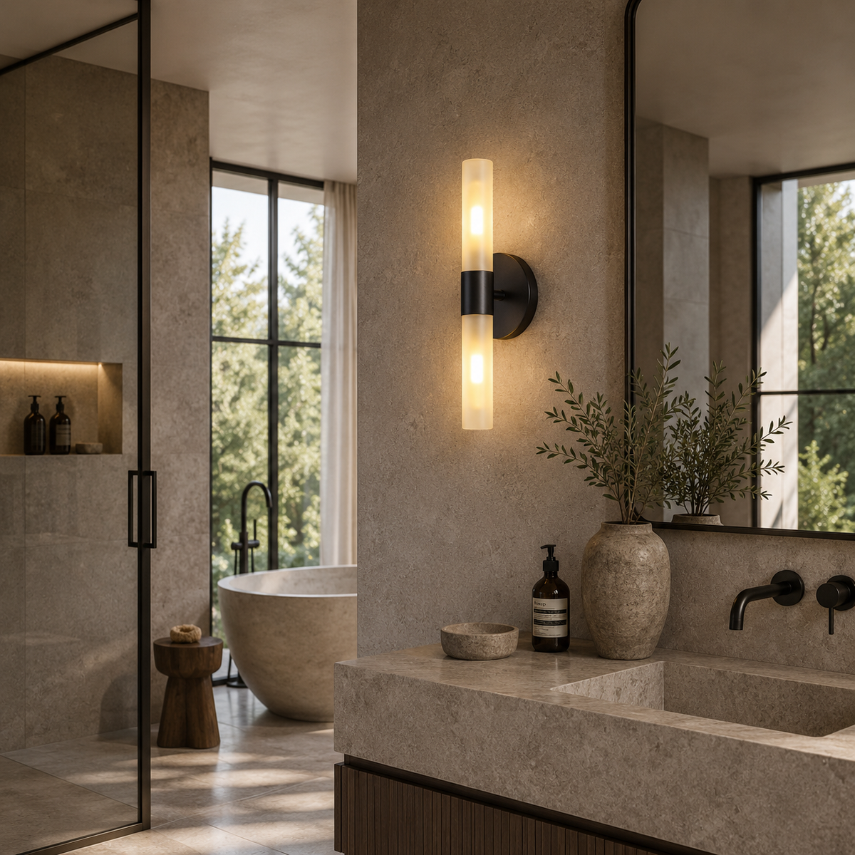 Wall Lights Black Modern LED