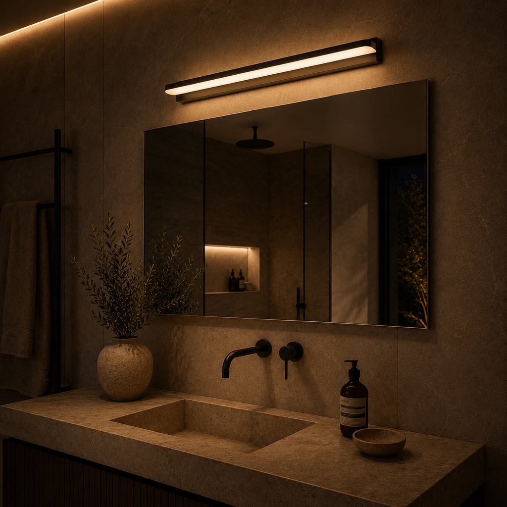 No-Drill Alloy LED Wall Lights