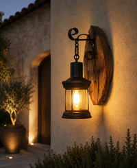 External Wall Lights Waterproof Metal