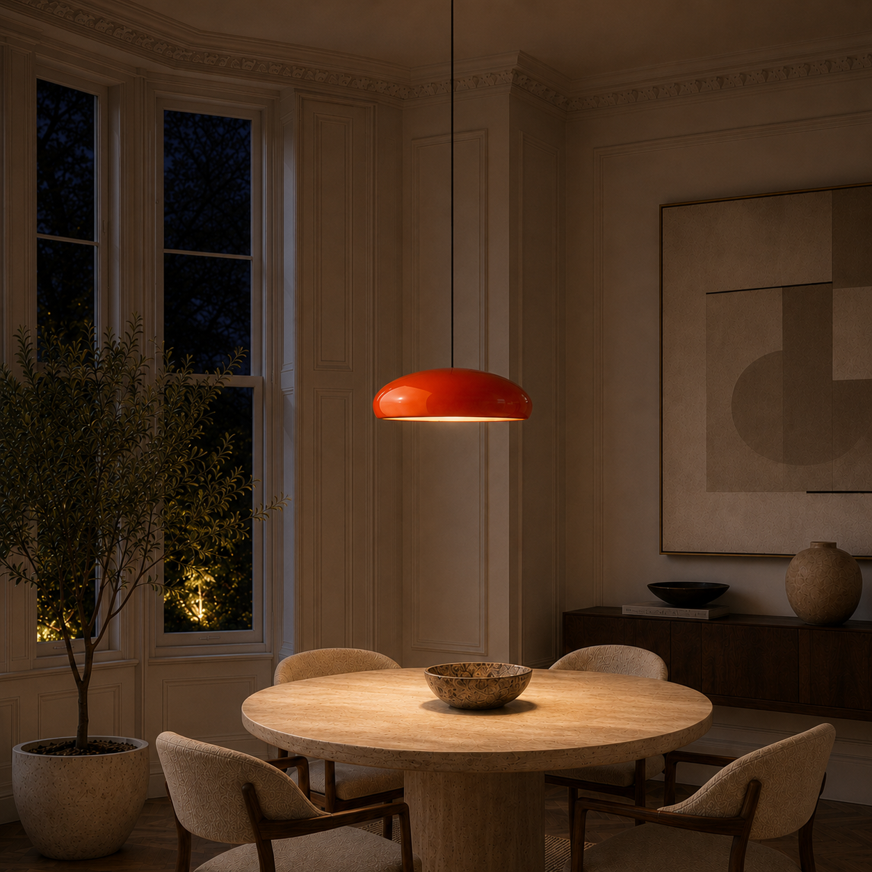 Italian Designer LED Pendant Light Nordic Minimalist Living Kitchen Hanging Lamp Home Decor Chandelier Lighting Fixtures