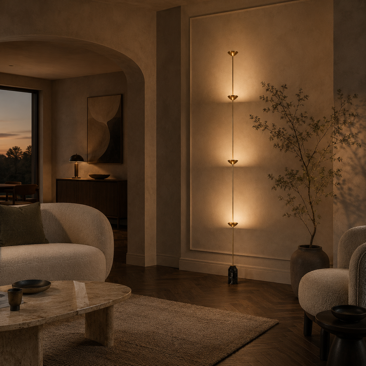Led Floor Lamp Tension
