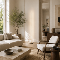 Gold Floor Lamp LED Linear