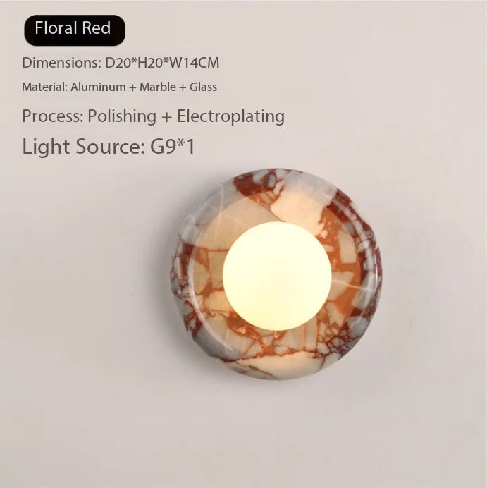 Wall Lights Stone Marble LED