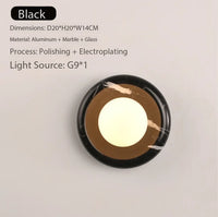 Wall Lights Stone Marble LED