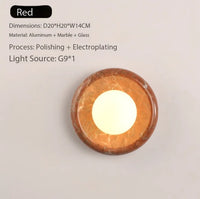 Wall Lights Stone Marble LED