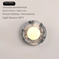 Wall Lights Stone Marble LED