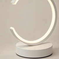 Dimmable Circular LED Table Lamp – Aven