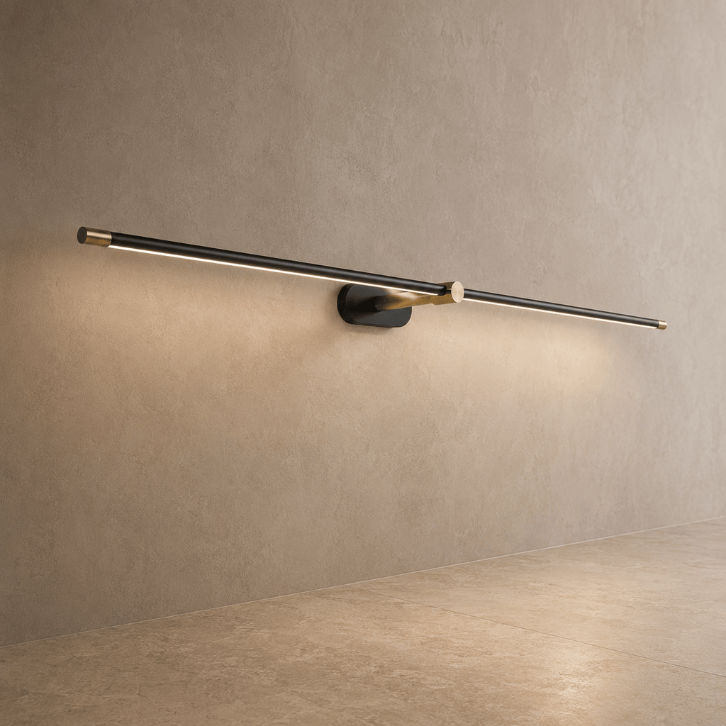 Norven Living Bathroom Wall Lights Uk Linear LED