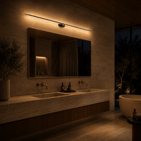 Norven Living Bathroom Wall Lights Uk Linear LED