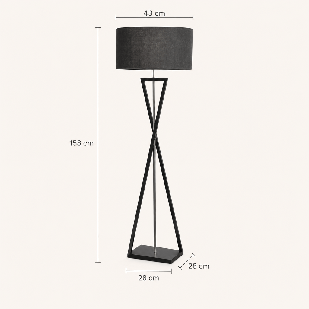 Norven Living Floor Lamps Modern Iron