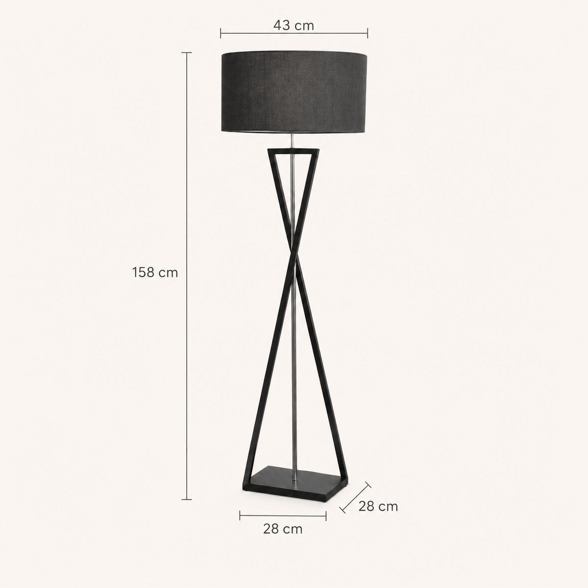 Norven Living Floor Lamps Modern Iron
