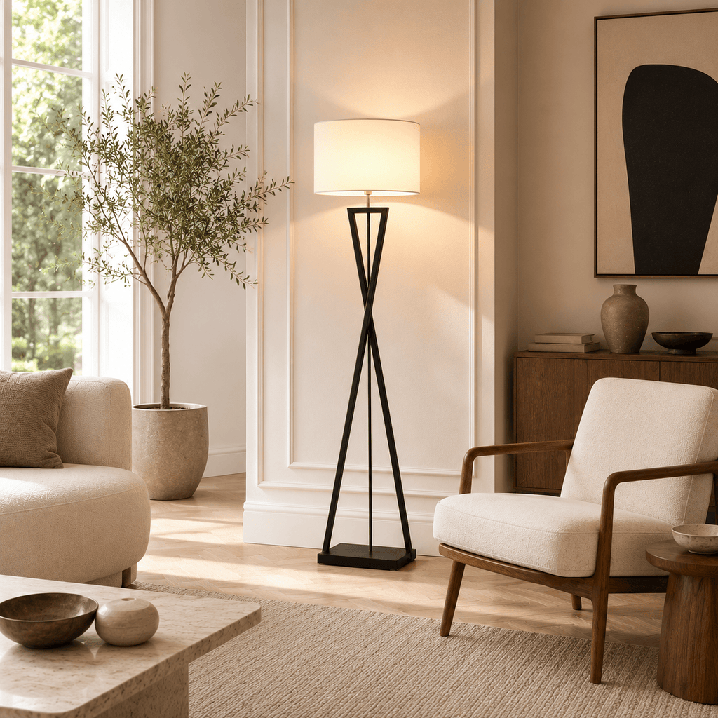 Norven Living Floor Lamps Modern Iron