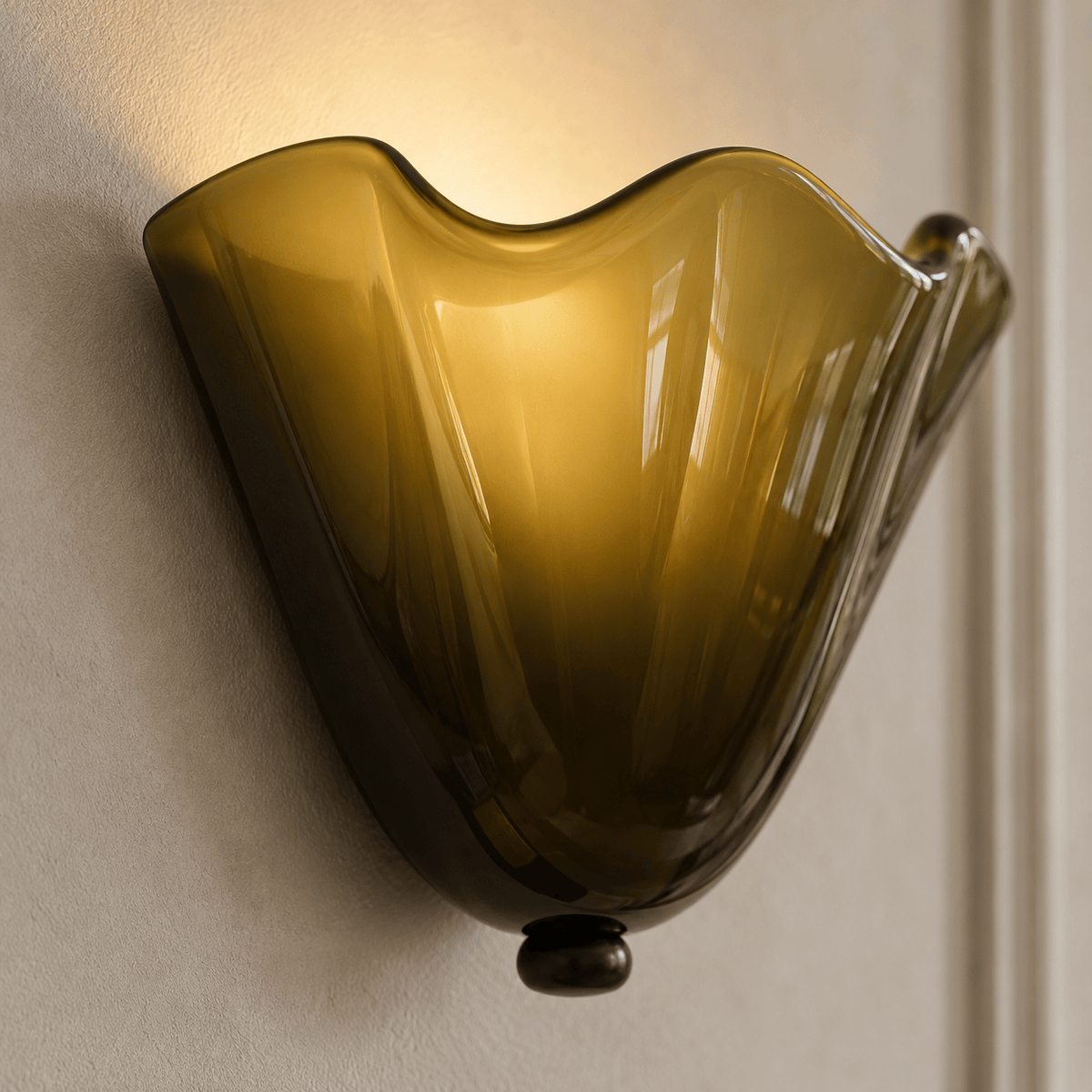 Norven Living Indoor Wall Lights Uk Glass Green