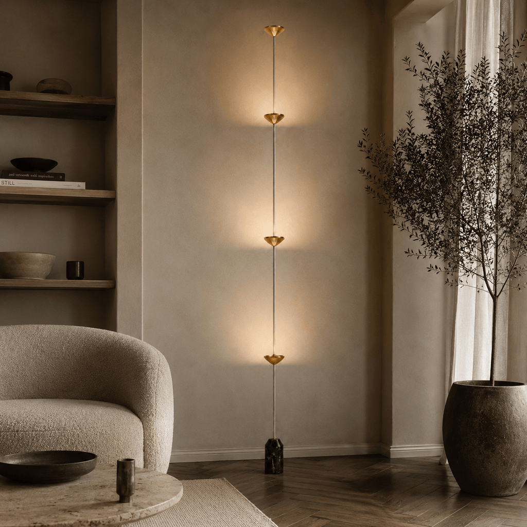 Norven Living Led Floor Lamp Tension