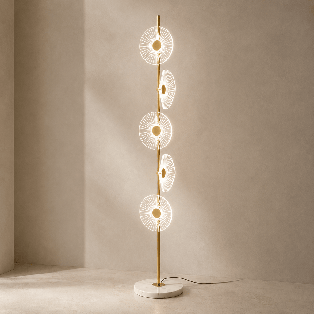 Norven Living Led Floor Lamps For Living Room