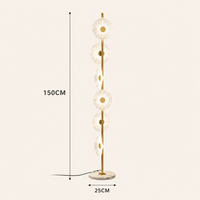 Norven Living Led Floor Lamps For Living Room