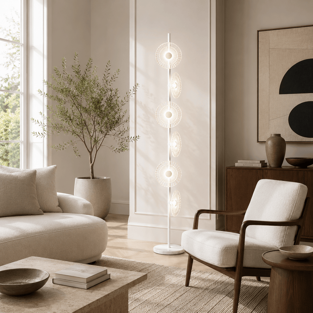 Norven Living Led Floor Lamps For Living Room