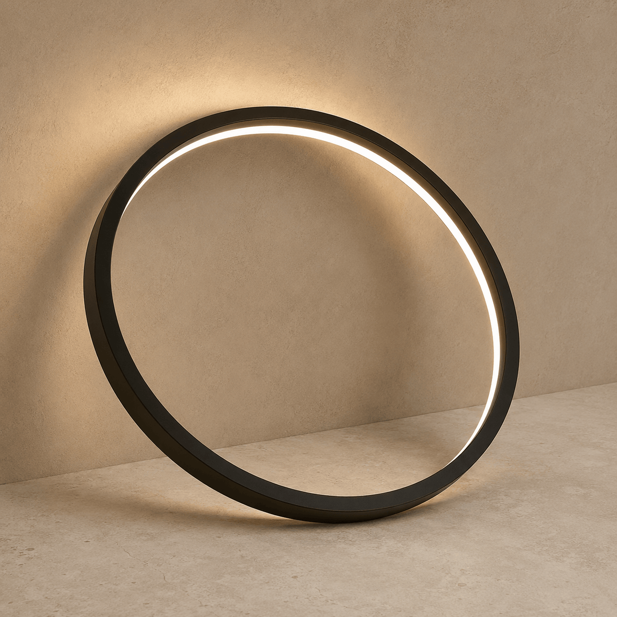 Norven Living Led Living Room Ceiling Light Minimalist Circular
