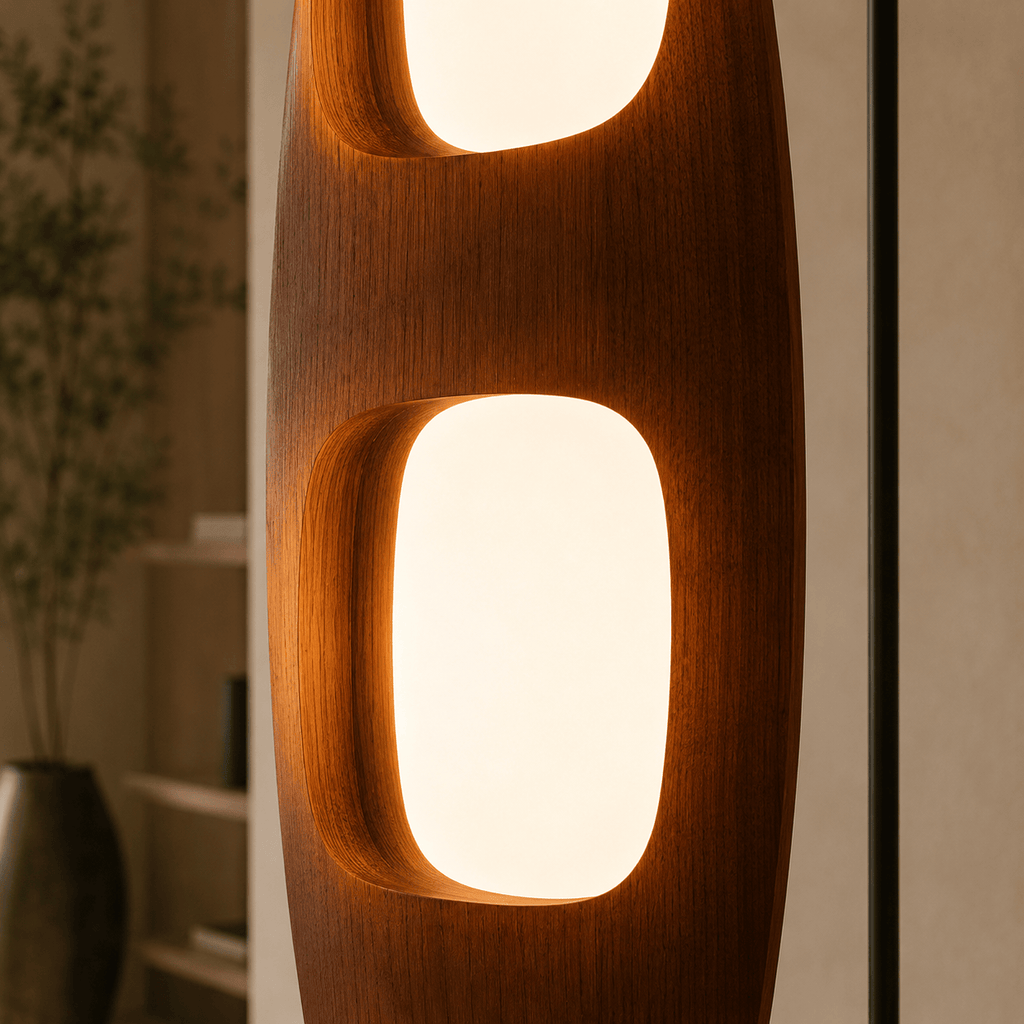 Norven Living Mid Century Modern Floor Lamp Pod